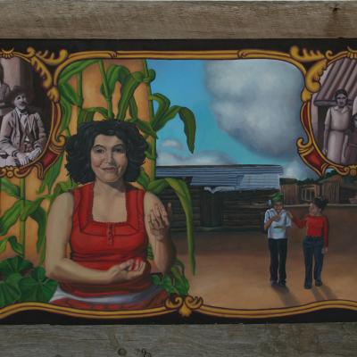 Regalo, 2009 Oil on Wood