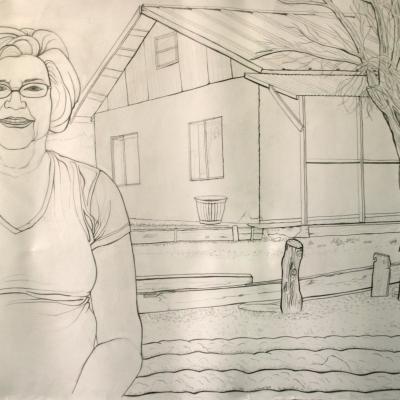 Teresita, 2008 Graphite